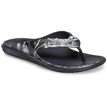 Crocs Swiftwater Mossy Oak Elements Wave Cierne - Panske Sandále